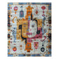 Ethereal Mask Tapestry Hand Knotted Rug