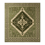 Evergreen Checkmate Hand Knotted Rug