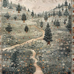 Evergreen Elegance Hand Tufted Rug