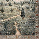 Evergreen Elegance Hand Tufted Rug