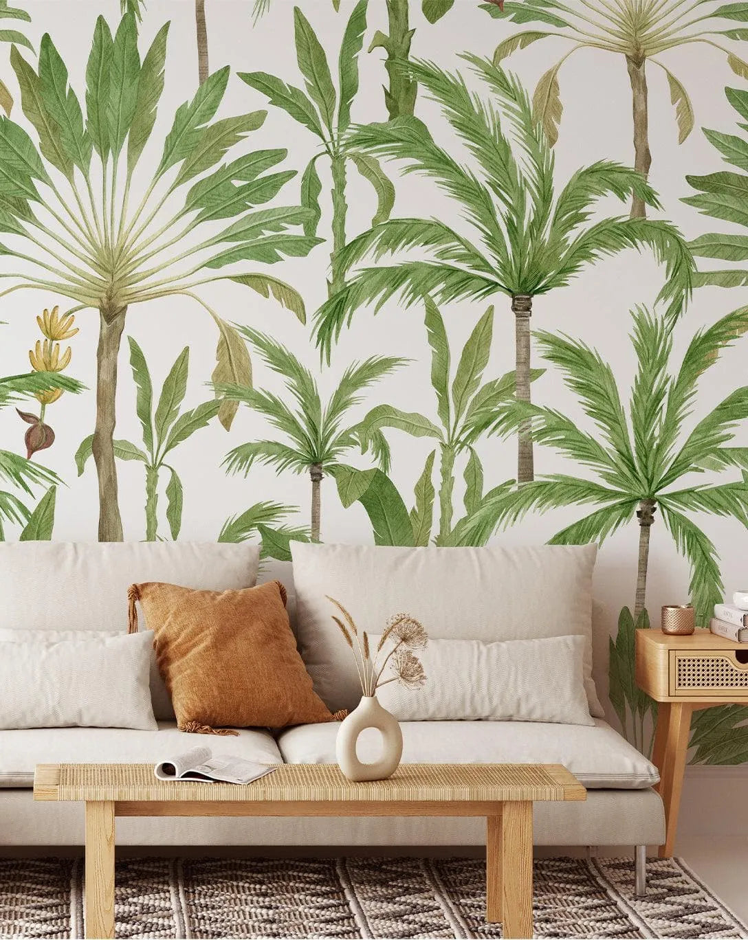 Exotic Palms Tropical Wall Mural