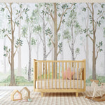 Fairy Misty Forest Kids Room Wall Mural