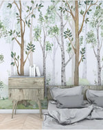 Fairy Misty Forest Kids Room Wall Mural