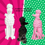 Fancy Poodle Dog Figurine