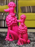 Fancy Poodle Dog Figurine