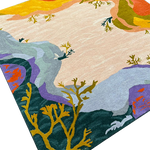 Fantasy Garden Tapestry Hand Tufted Rug