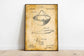 Fishing Patent Print| Framed Art Print