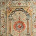 Floral Archway Hand Knotted Area Rug