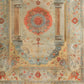 Floral Archway Hand Knotted Area Rug