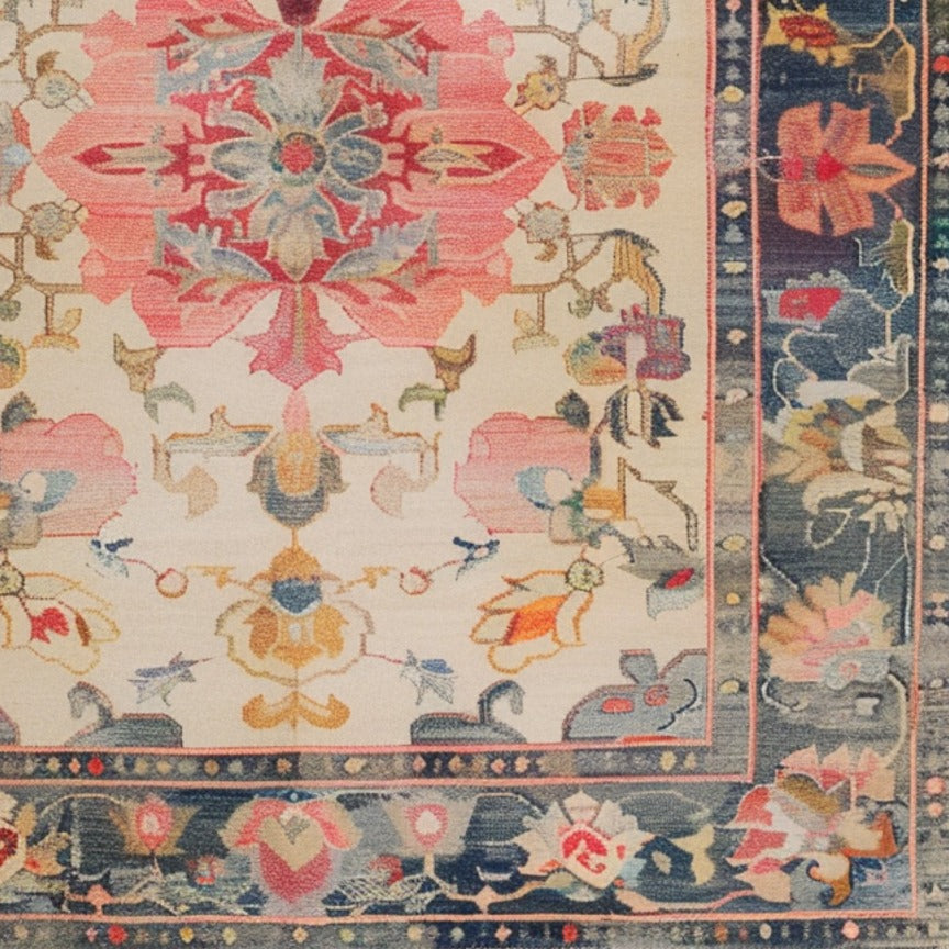 Floral Fete Hand Knotted Area Rug