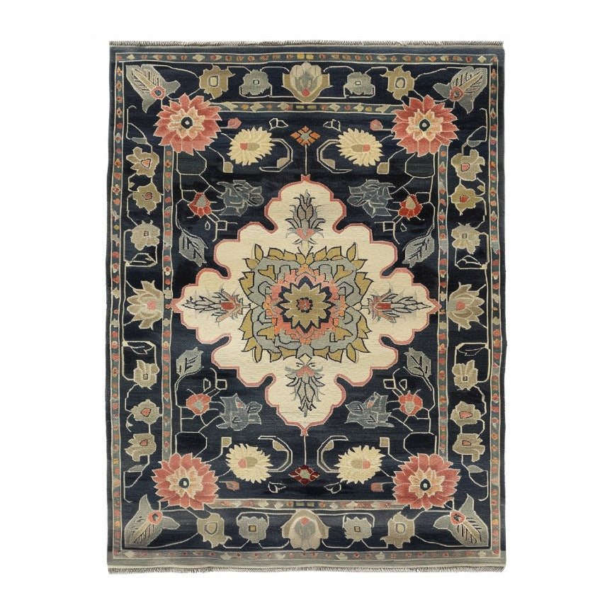 Floral Legacy Medium Hand Knotted Wool Rug