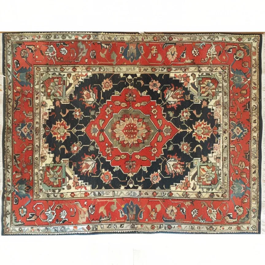 Floral Renaissance Hand Knotted Area Rug