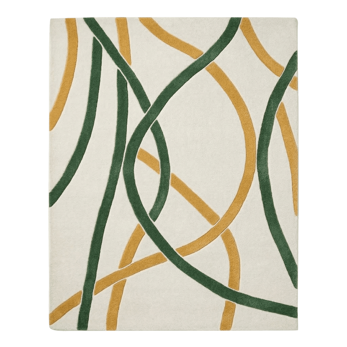 Fluid Lines Hand Tufted Rug - MAIA HOMES