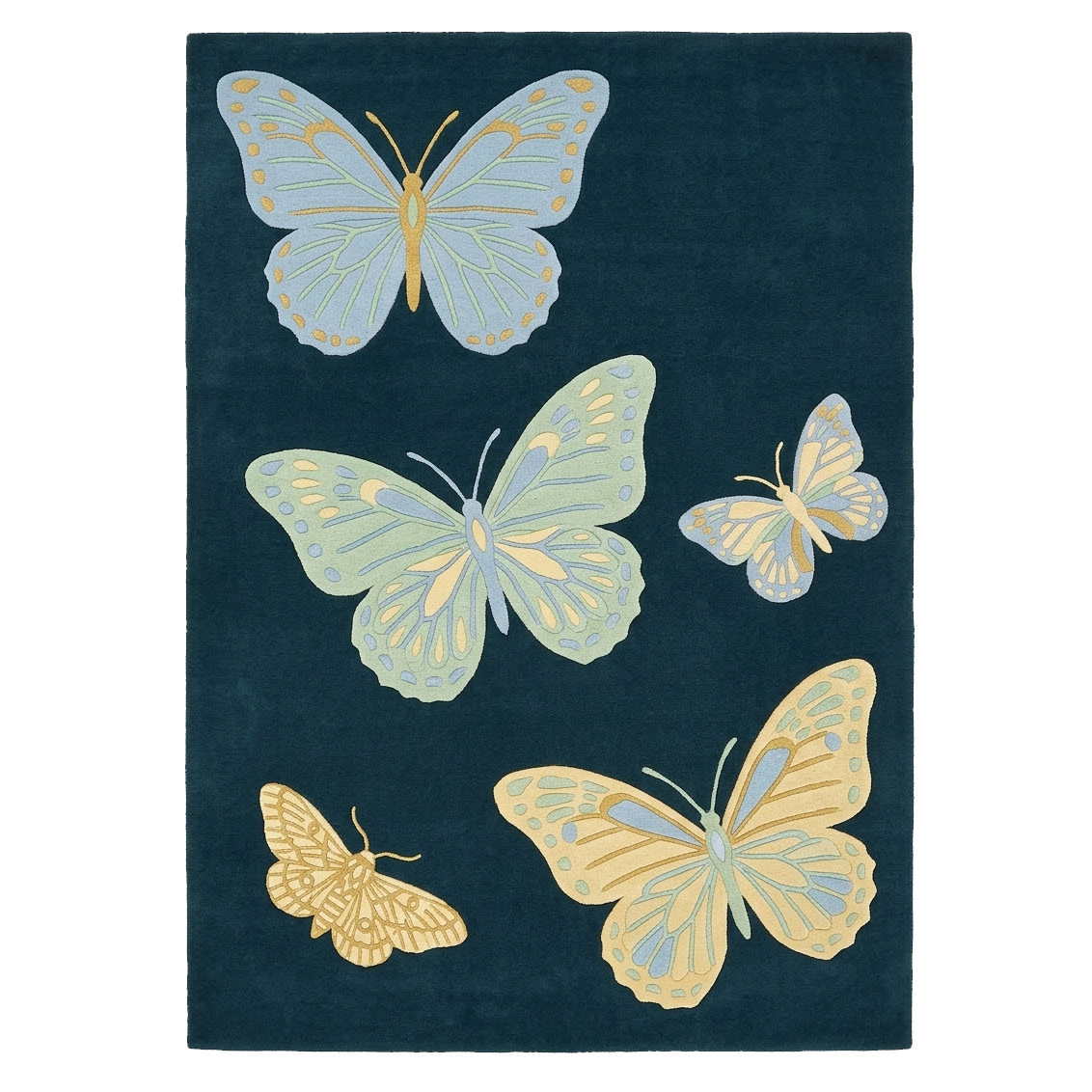 Flutter Story Hand Tufted Rug