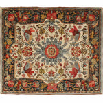 Fluttering Bloom Hand Knotted Area Rug