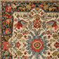 Fluttering Bloom Hand Knotted Area Rug