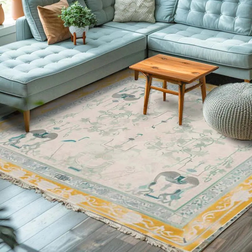 Folk Radiance Hand Tufted Rug