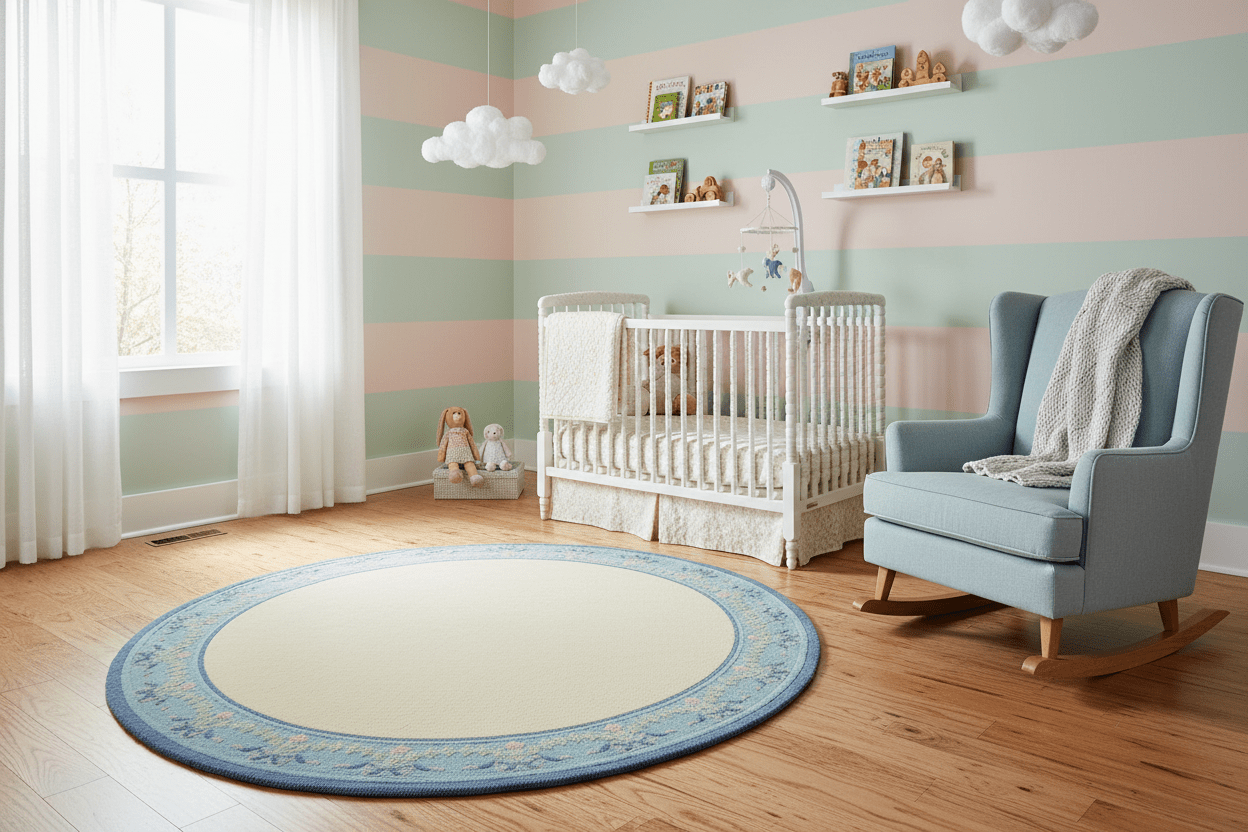 For Love Hand Tufted Round Rug - MAIA HOMES