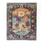 Forest Moon Hand Knotted Area Rug