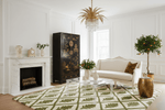 Frame Floral Inlay Hand Tufted Rug - MAIA HOMES