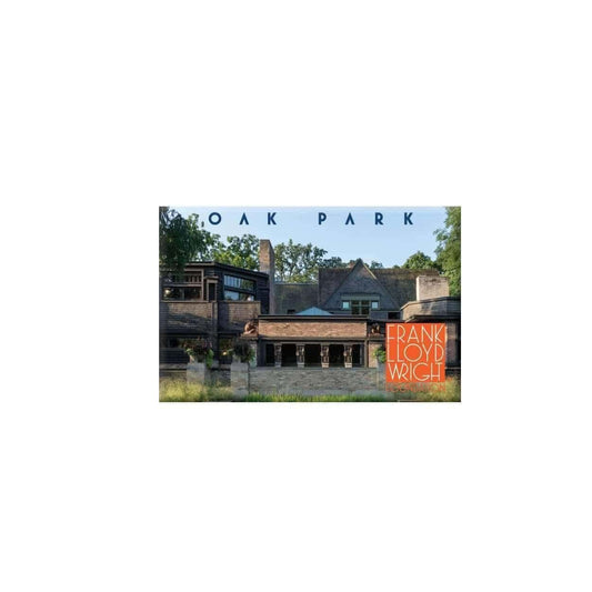 Frank Lloyd Wright Oak Park Magnet 