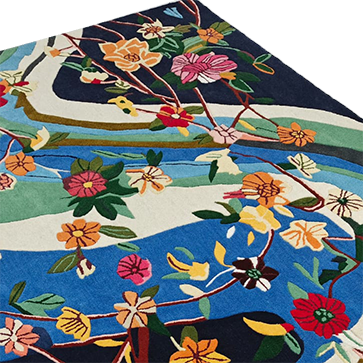 Garden Glam Hand Tufted Wool Rug