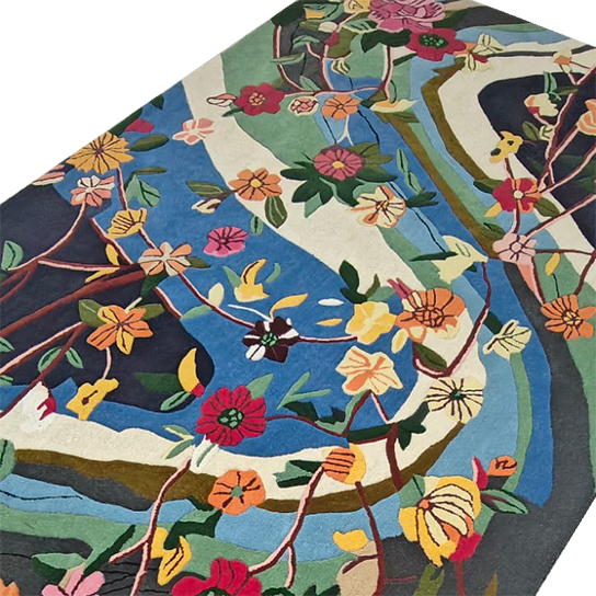 Garden Glam Hand Tufted Wool Rug