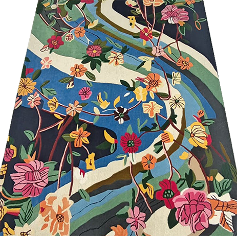 Garden Glam Hand Tufted Wool Rug