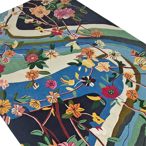 Garden Glam Hand Tufted Wool Rug