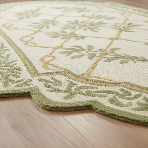 Garden Knots Hand Tufted Wool Rug
