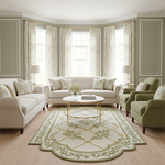 Garden Knots Hand Tufted Wool Rug