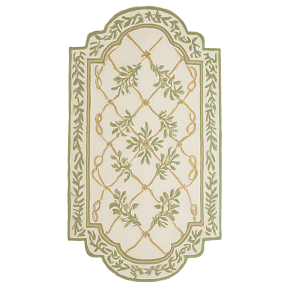 Garden Knots Hand Tufted Wool Rug