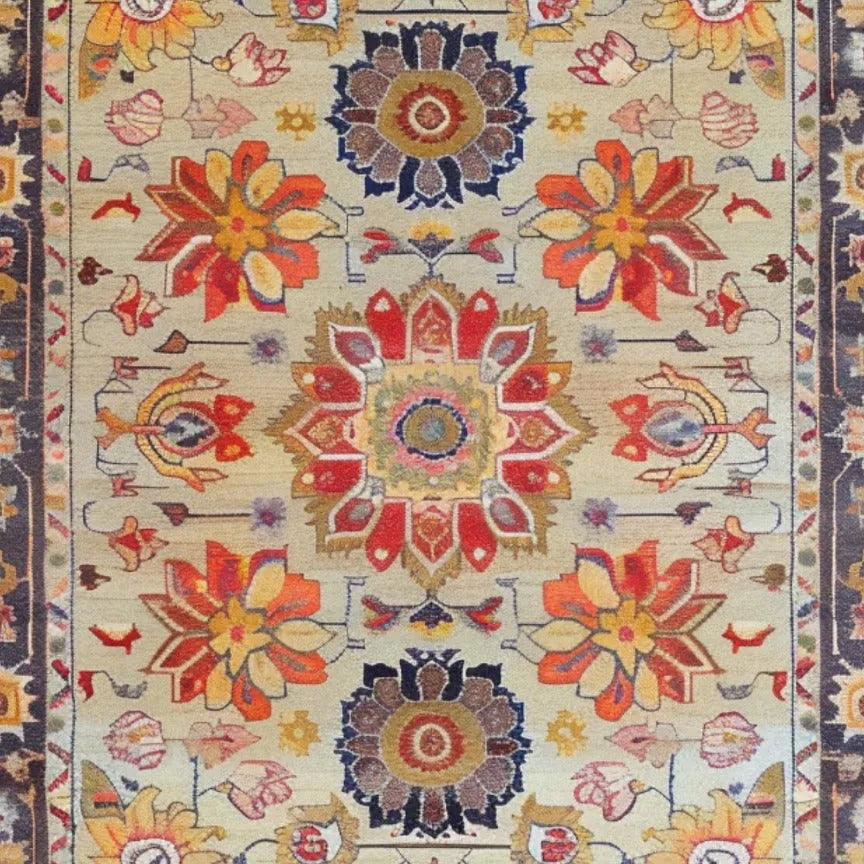 Garden of Elegance Hand Knotted Area Rug