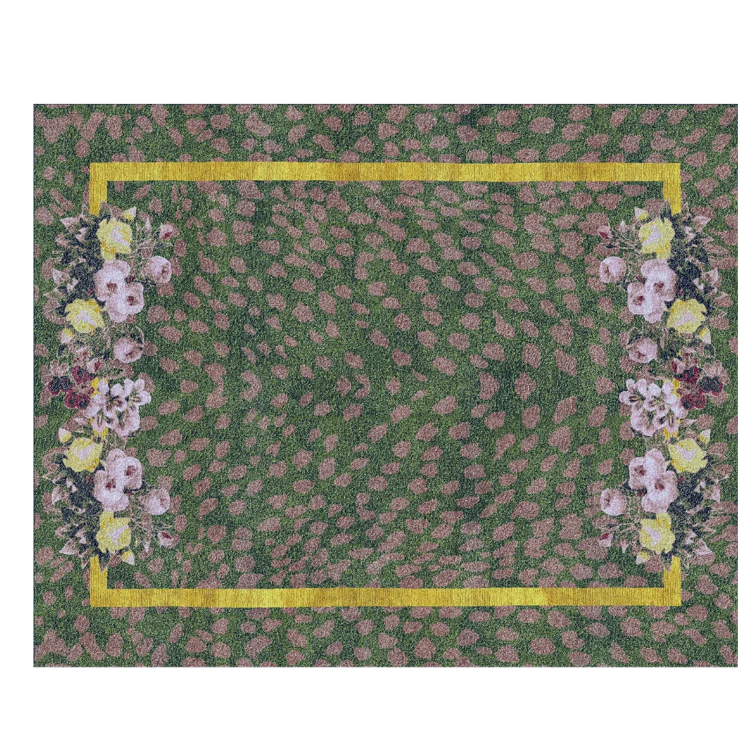 Garden of Courage Hand Tufted Rug - Night