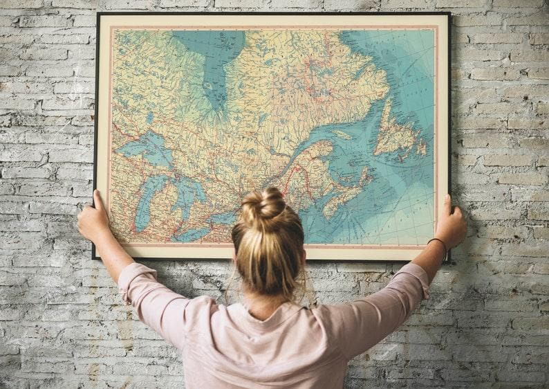 Geographical Map of Canada, Ontario, Quebec, and Maritime Provinces| Map Wall Decor Geographical Map of Canada, Ontario, Quebec, and Maritime Provinces| Map Wall Decor Geographical Map of Canada, Ontario, Quebec, and Maritime Provinces| Map Wall Decor 
