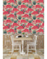 Geometric Tropical Pink Flamingo Removable Wallpaper