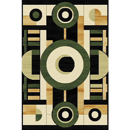 Geometric Haven Hand Tufted Wool Rug