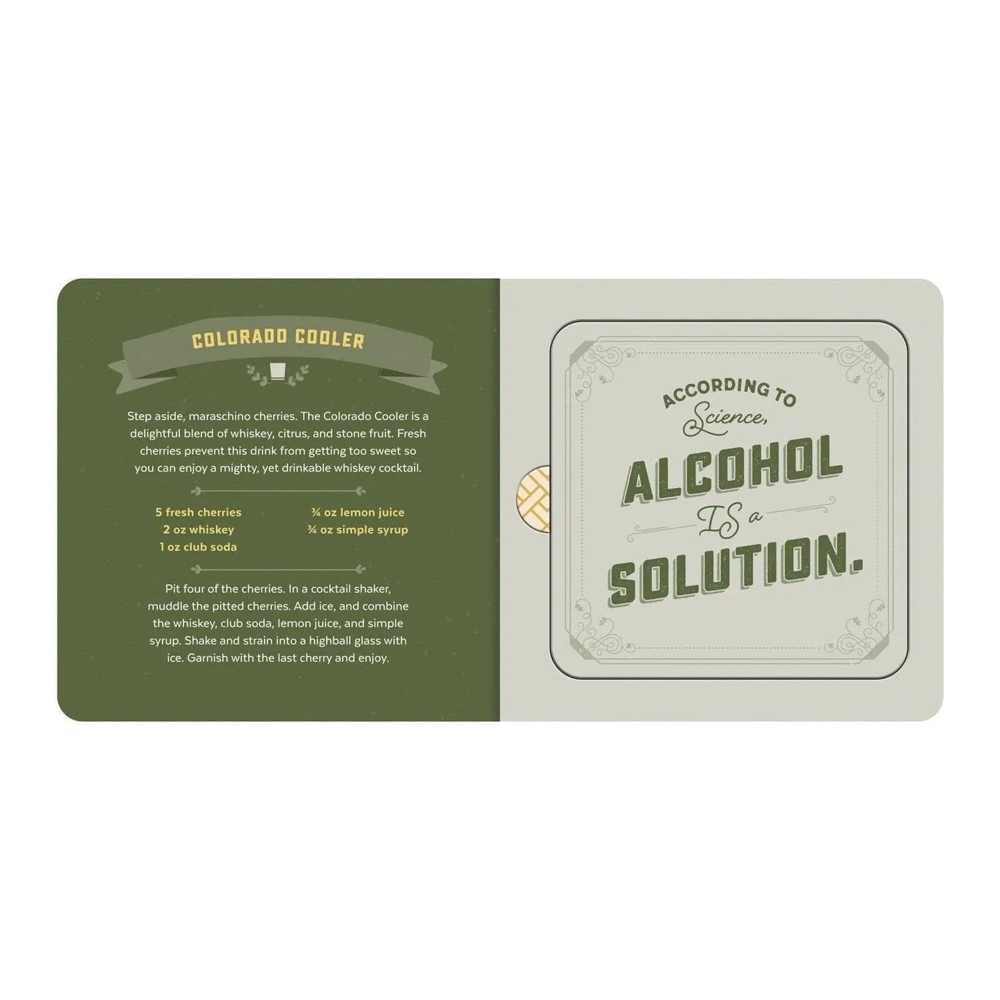 Gin and Bear It Coaster Book 