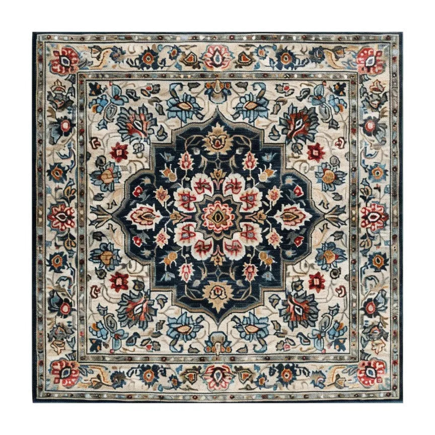 Graceful Blossom Tapestry Hand Knotted Area Rug