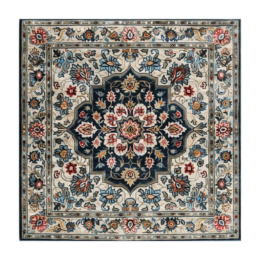 Graceful Blossom Tapestry Hand Knotted Area Rug