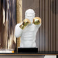 Grand Boxing Man With Golden Gloves Statue Grand Boxing Man With Golden Gloves Statue Grand Boxing Man With Golden Gloves Statue 