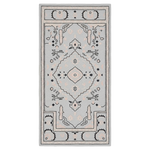 Gray Ornate Medallion