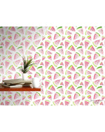 Fresh Watermelon Watercolor Removable Wallpaper