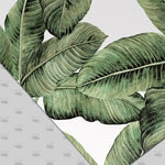 Green Large Banana Leaf Wallpaper