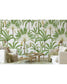 Green Tropical Leaves Removable Wallpaper Green Tropical Leaves Removable Wallpaper Exotic Palms Tropical Wall Mural 