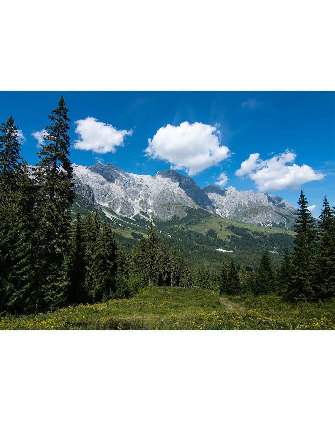 Mountain Landscape Self Adhesive Wall Mural