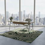 Green Agate Hand Tufted Wool Rug - MAIA HOMES