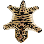 Hand Tufted Mini Tiger Wool Rug
