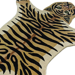 Hand Tufted Mini Tiger Wool Rug