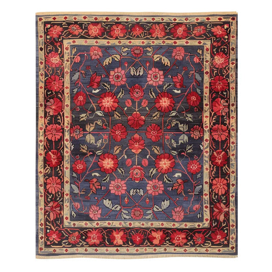 Heritage Chic Hand Knotted Area Rug